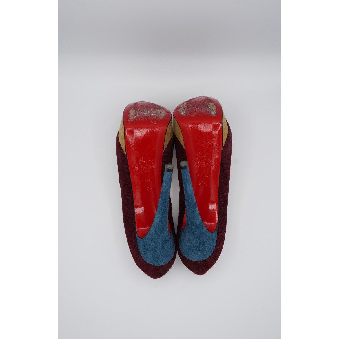 Suede Platform Pumps