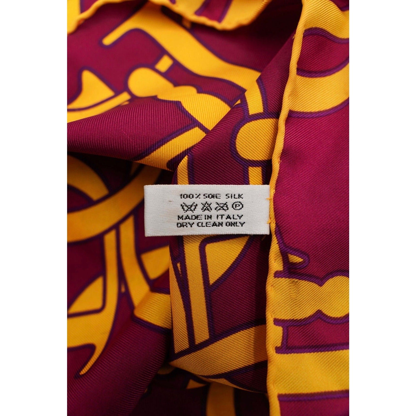 Silk Scarf CD Logo Malice