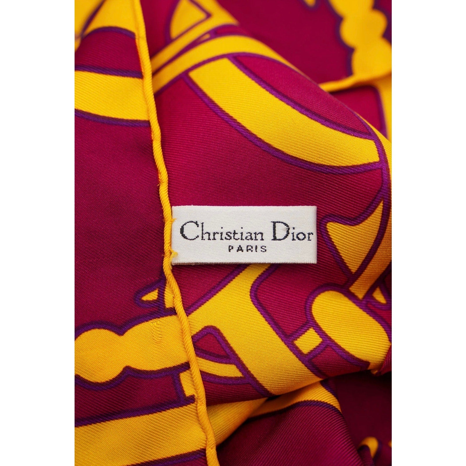 Silk Scarf CD Logo Malice