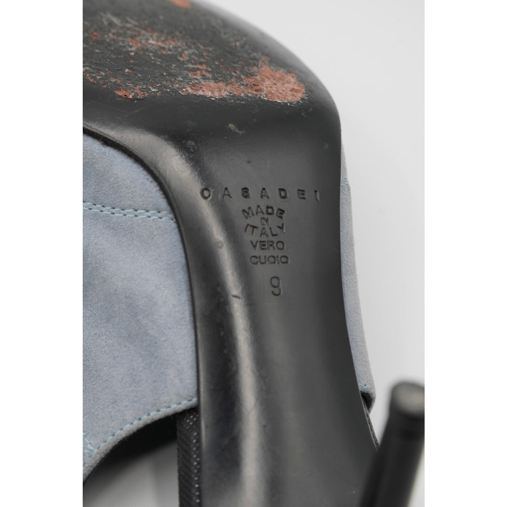 Suede Slingback Pumps