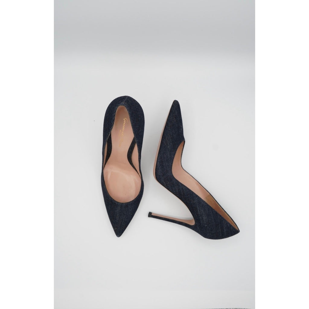 Blue Denim Pumps