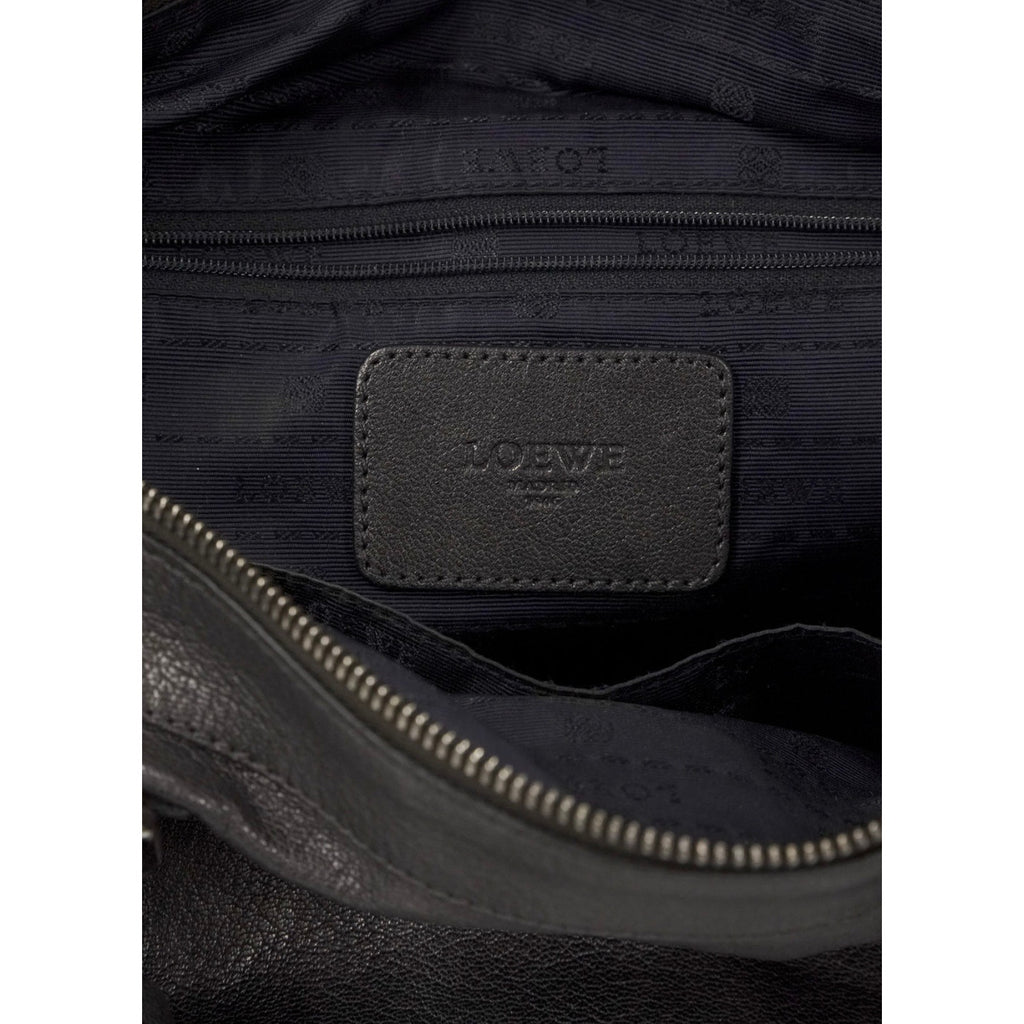 Amazona Vintage Grey Leather Top Handle Shoulder Bag