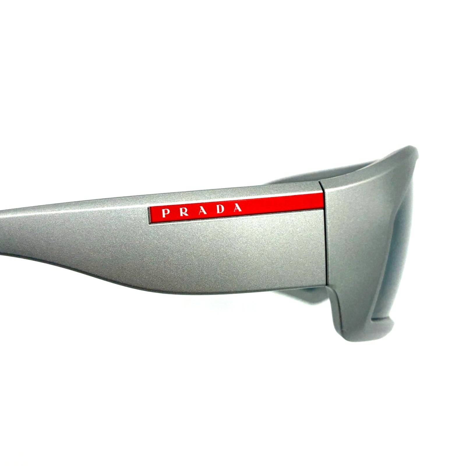 Shield Sunglasses Silver & Black
