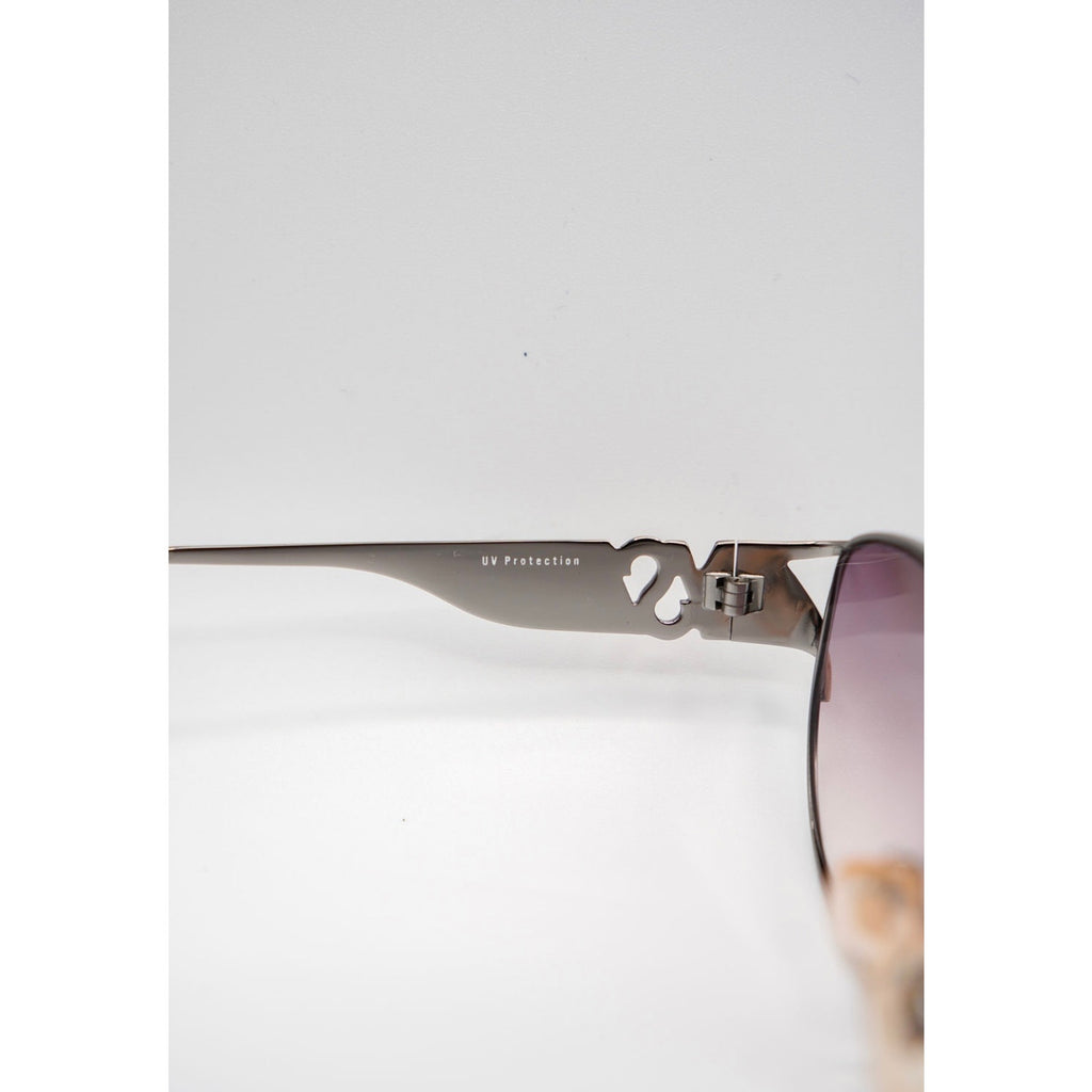 Sunglasses Vintage Silver and Gold Oval