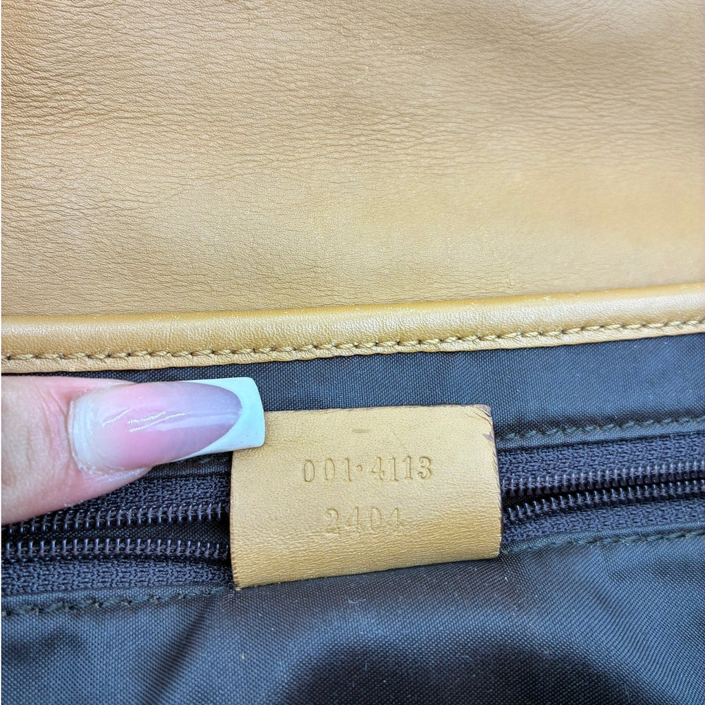 Tom Ford Jackie GG Monogram Tiger Charm Chain Shoulder Bag