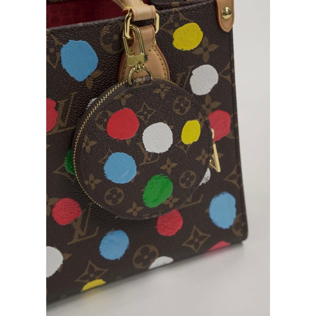 LV X Yayoi Kusama Monogram Dots On The Go PM Multicolor