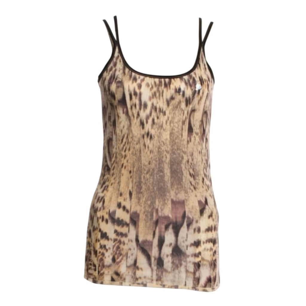 Medium Vintage Cashmere Tiger Print Tank Top