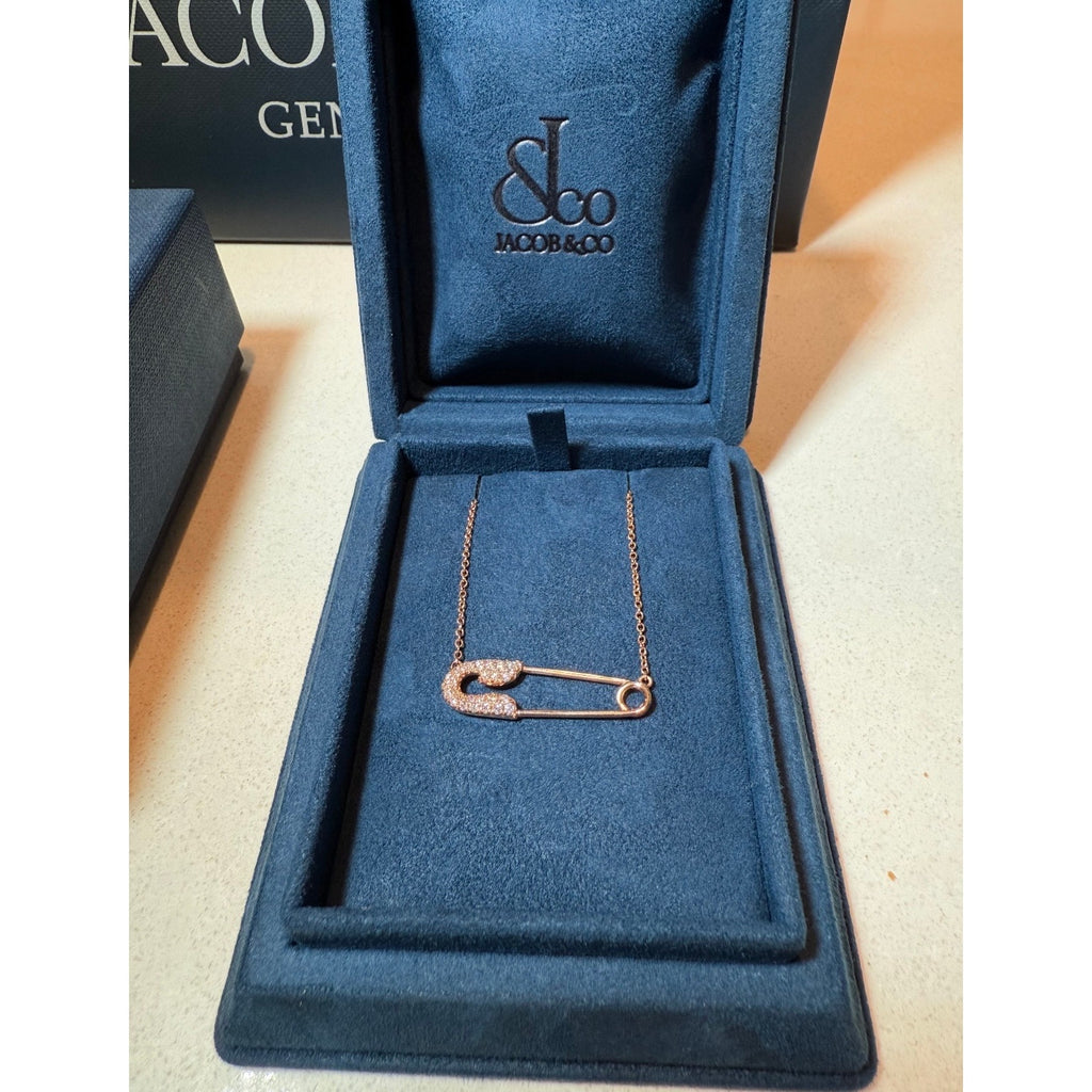 Securus Diamond Necklace 18K White Gold & Diamonds