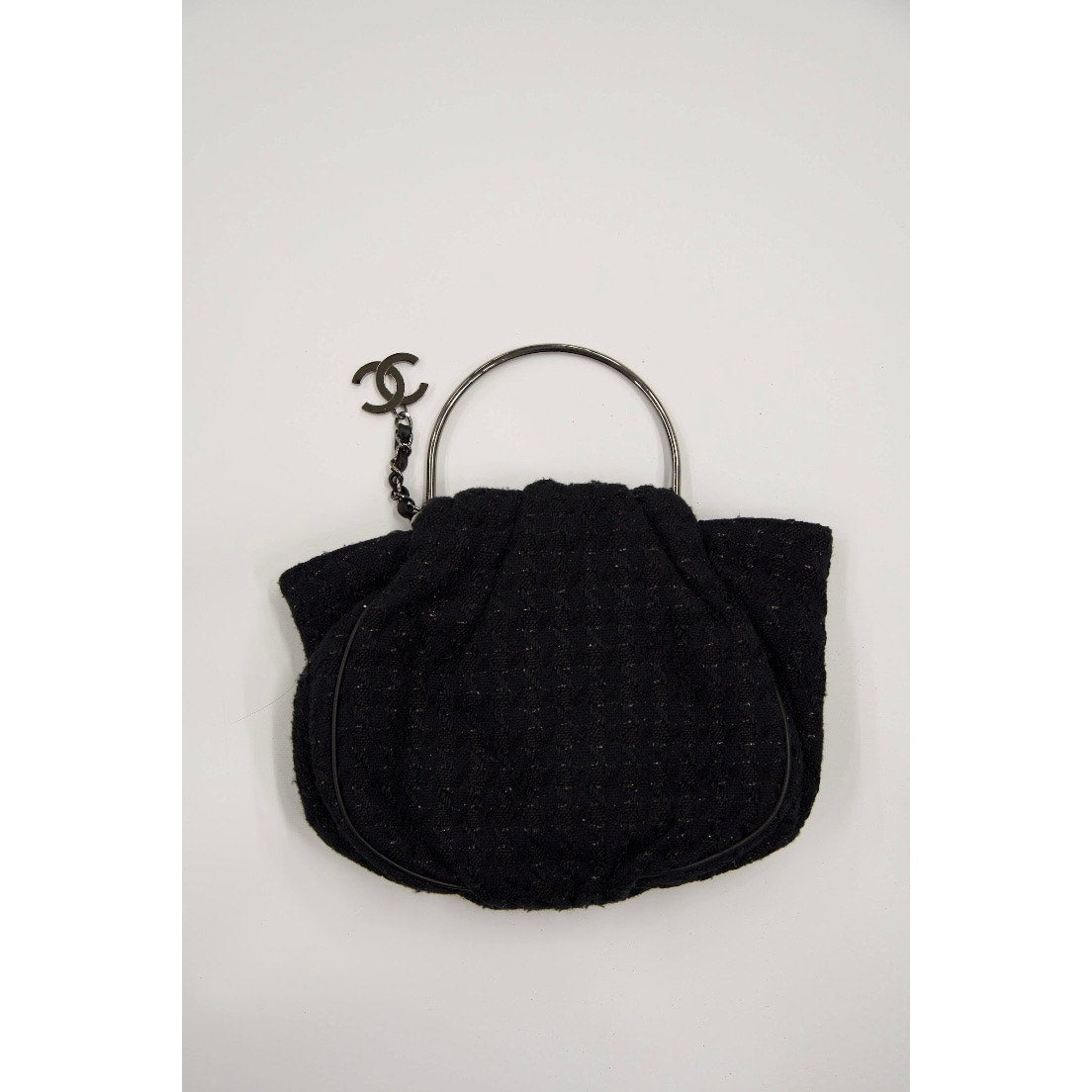 2005 CC Black Tweed Tote Bag