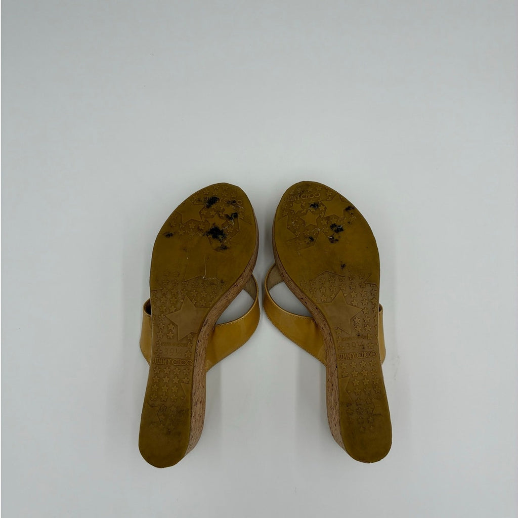 39.5 Nude Thong Platform Heels