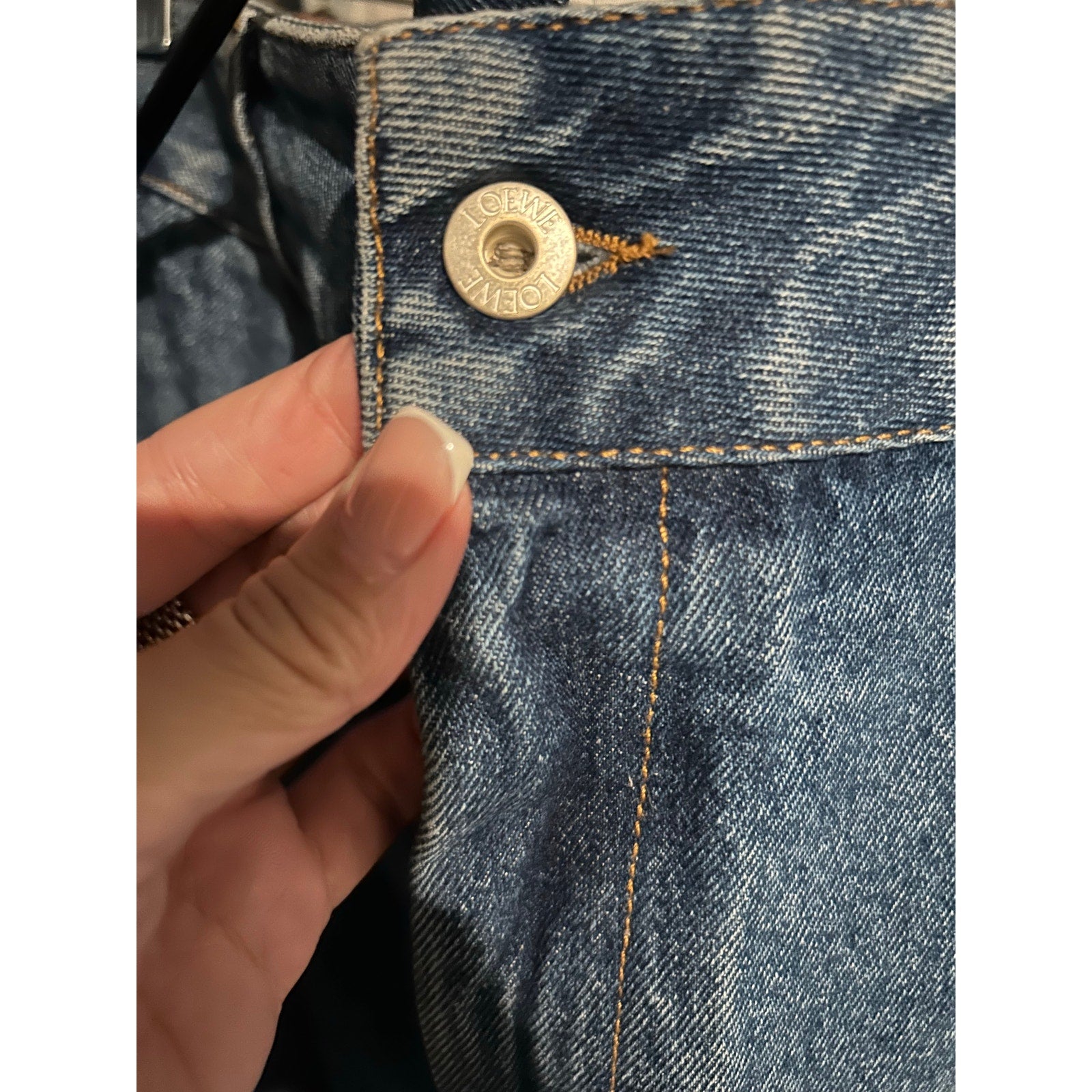 Anagram High-Rise Baggy Jeans