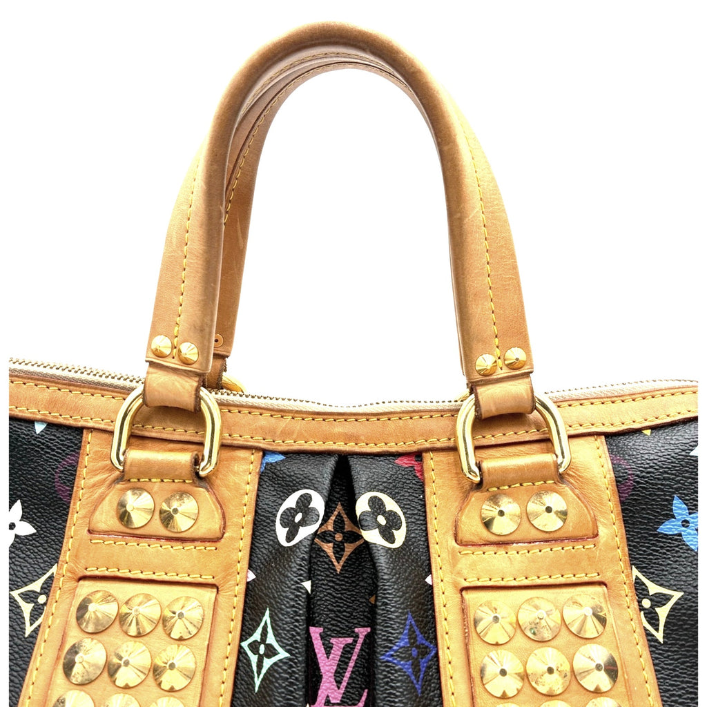 Murakami Multicolor Courtney MM Gold Studs and Strap