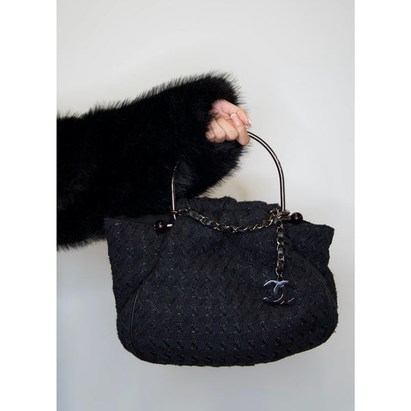 2005 CC Black Tweed Tote Bag – Styles By Dee