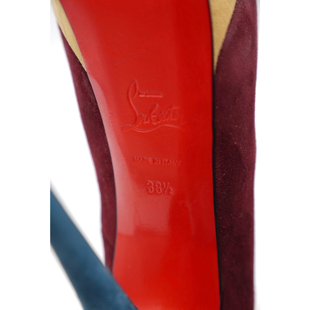 Suede Platform Pumps