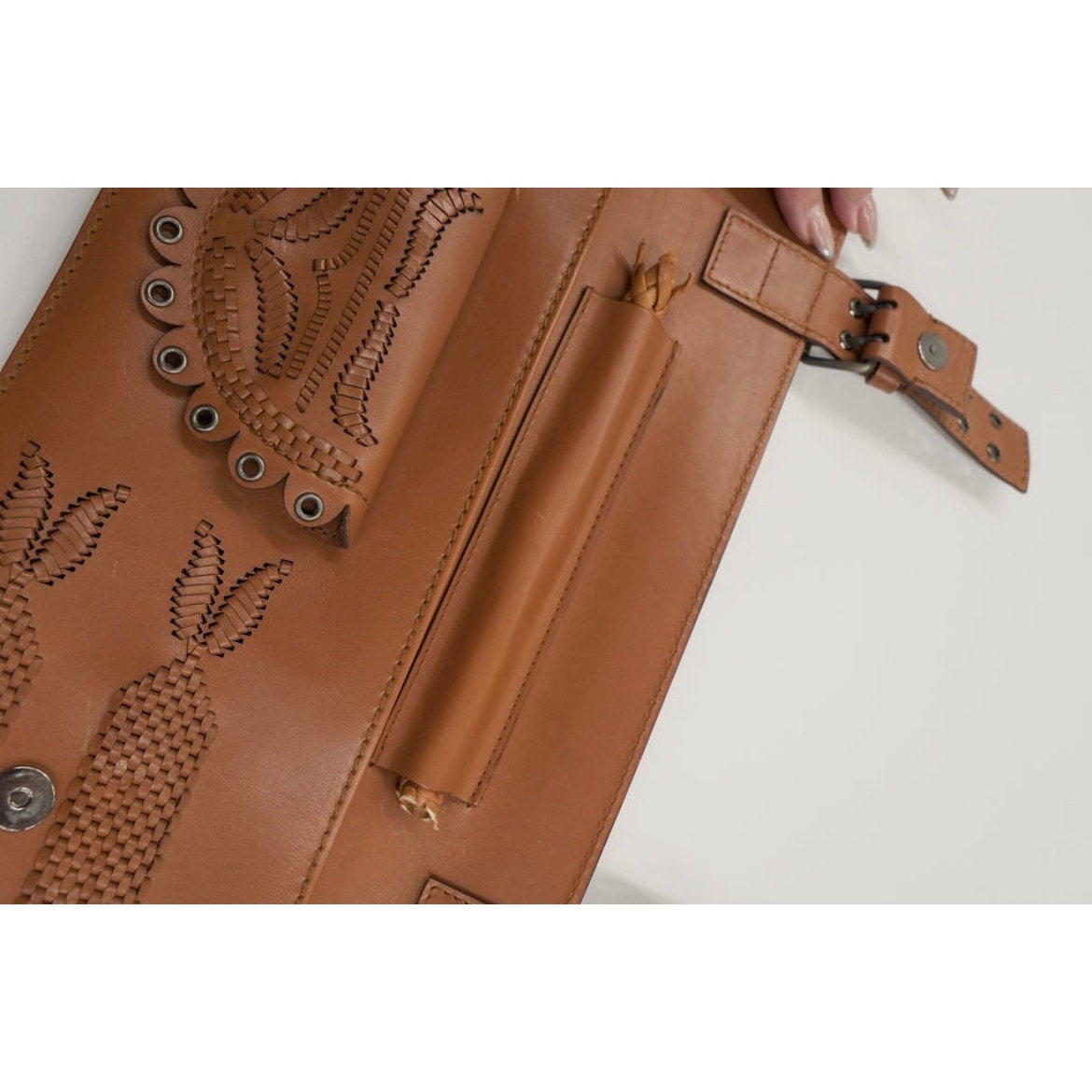 Vintage Braided Clutch