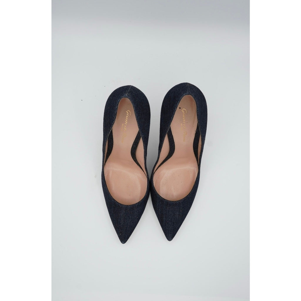 Blue Denim Pumps