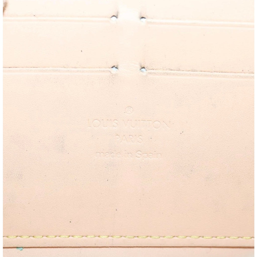 Monogram Multicolor Zippy Wallet White