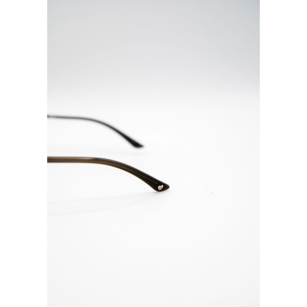 Sunglasses CD Silver Blue Heart Accent