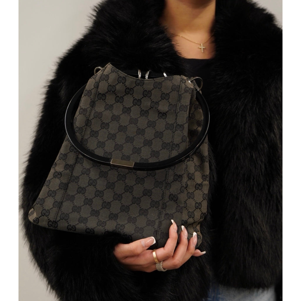 Canvas Ring Bucket Bag by Tom Ford