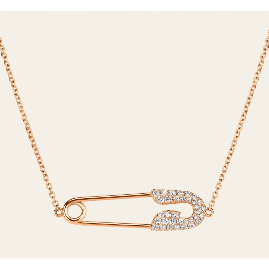 Securus Diamond Necklace 18K White Gold & Diamonds