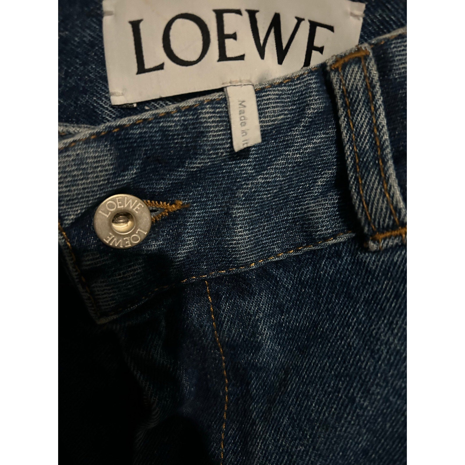 Anagram High-Rise Baggy Jeans