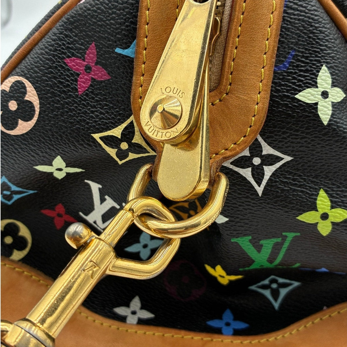 Murakami Multicolor Courtney MM Gold Studs and Strap