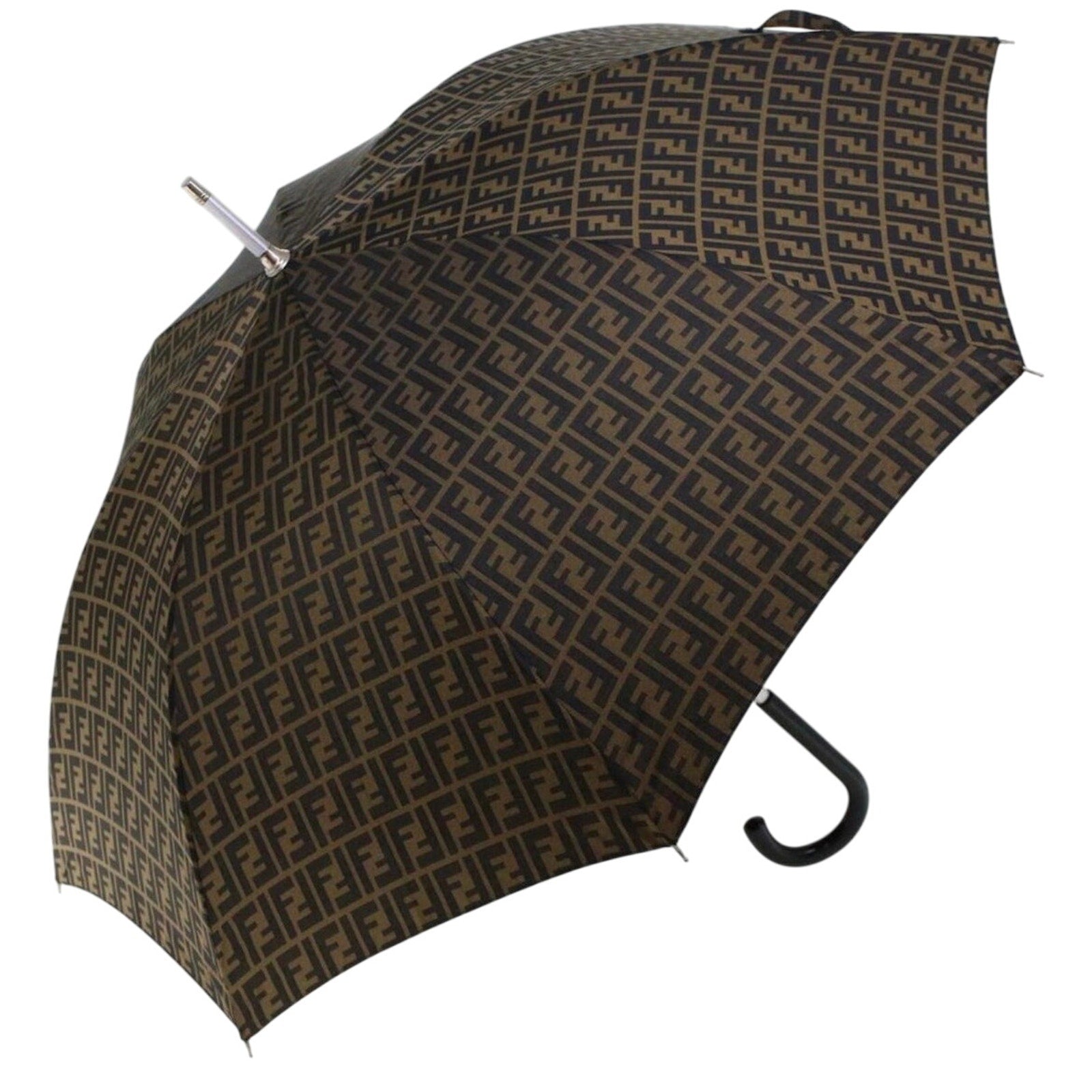 Long Umbrella Brown Authentic Vintage
