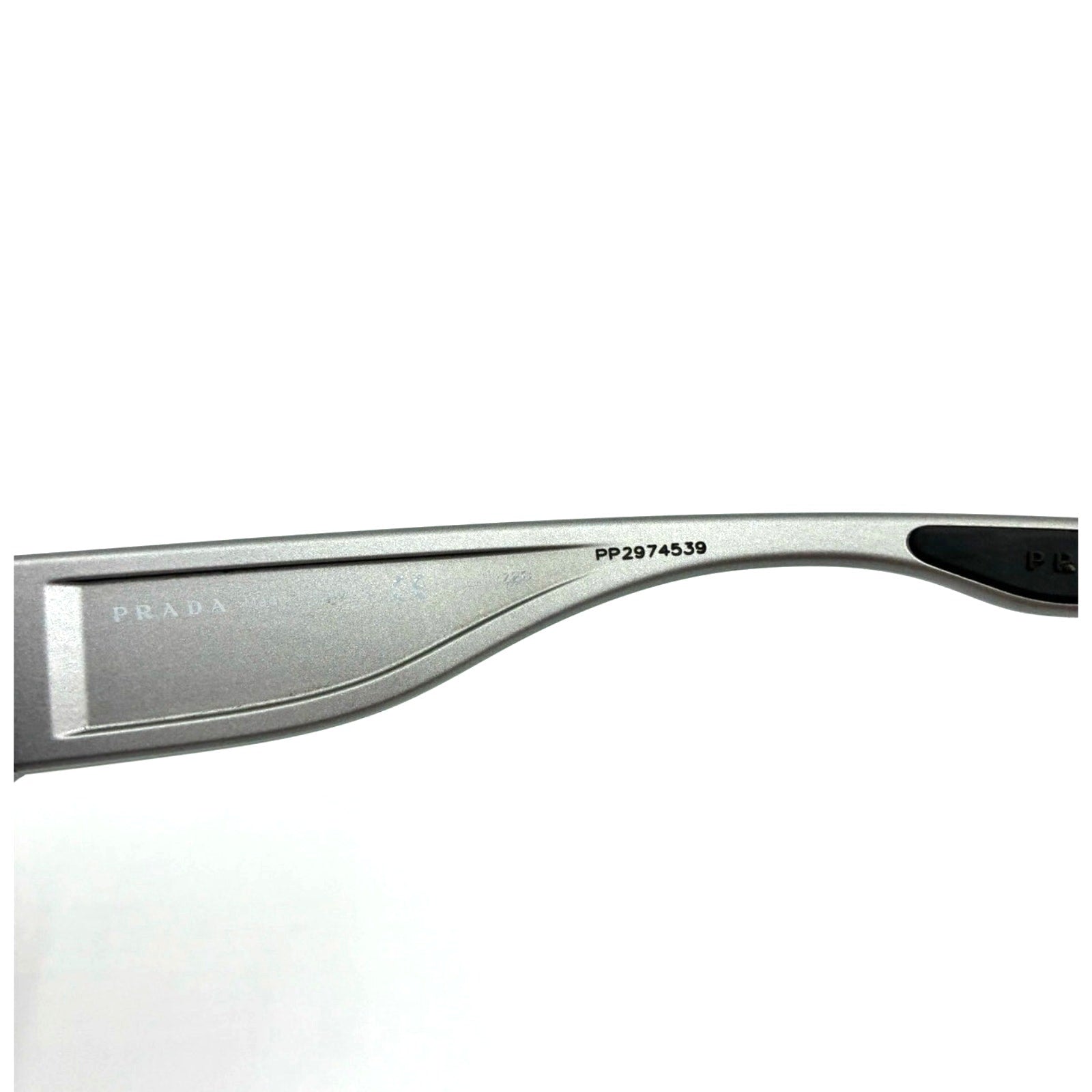 Shield Sunglasses Silver & Black