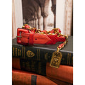 Belt Vintage Chain & Red Leather