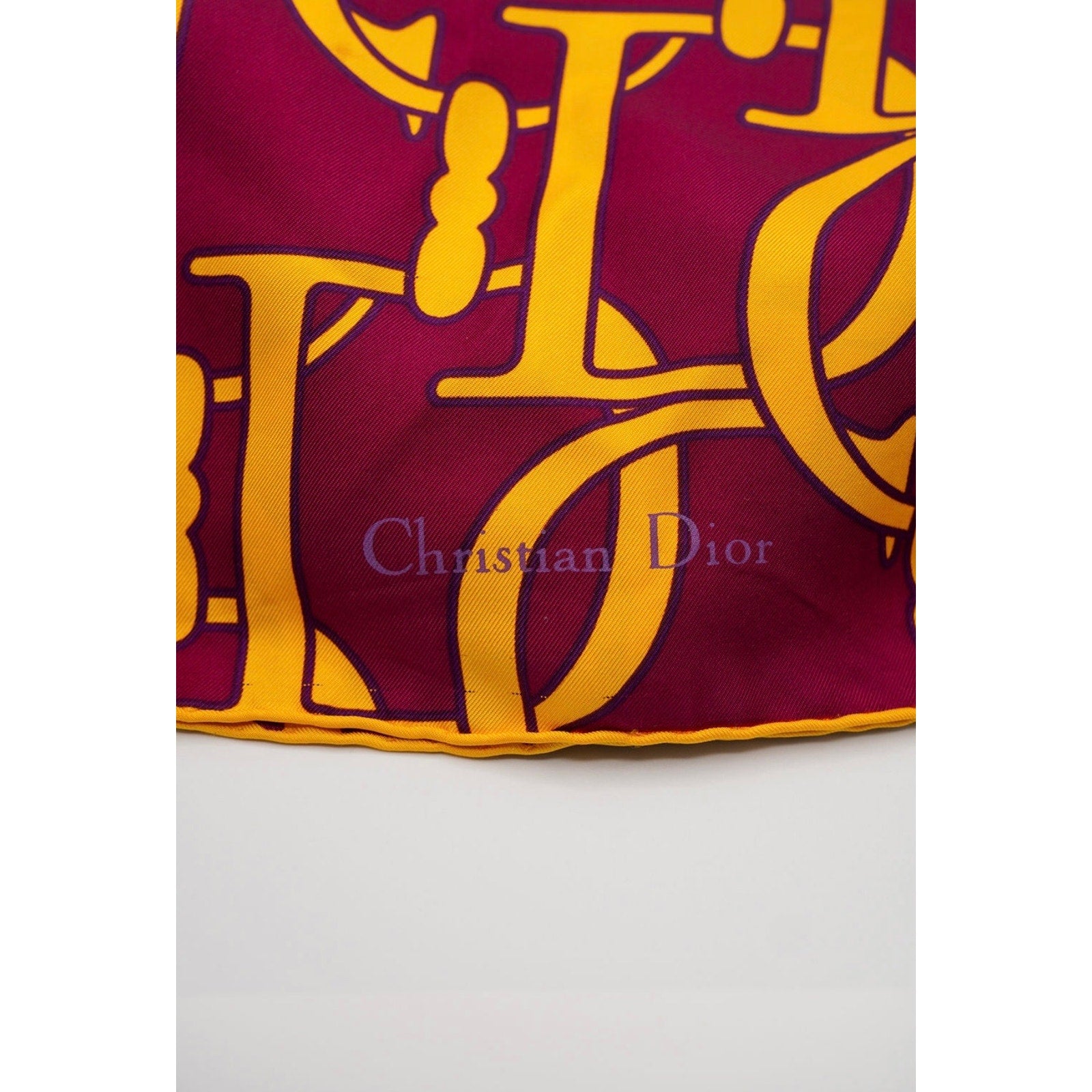 Silk Scarf CD Logo Malice