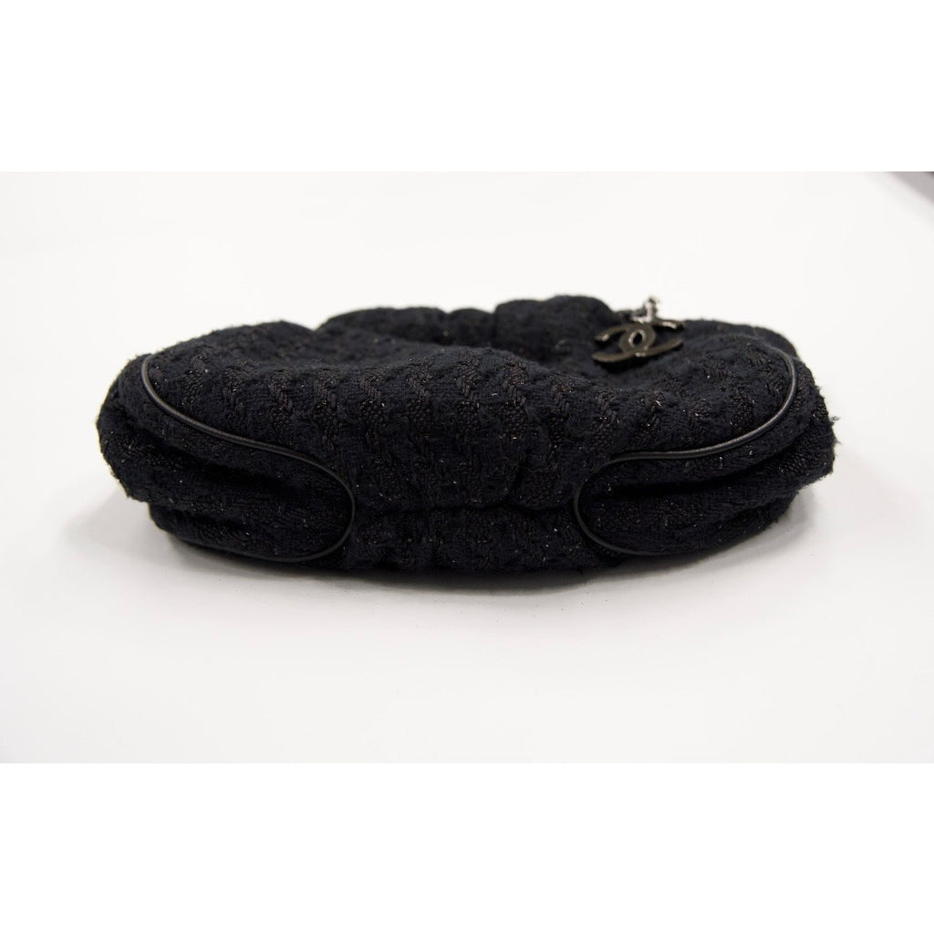 2005 CC Black Tweed Tote Bag