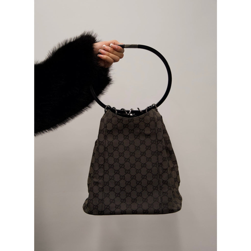 Canvas Ring Bucket Bag by Tom Ford