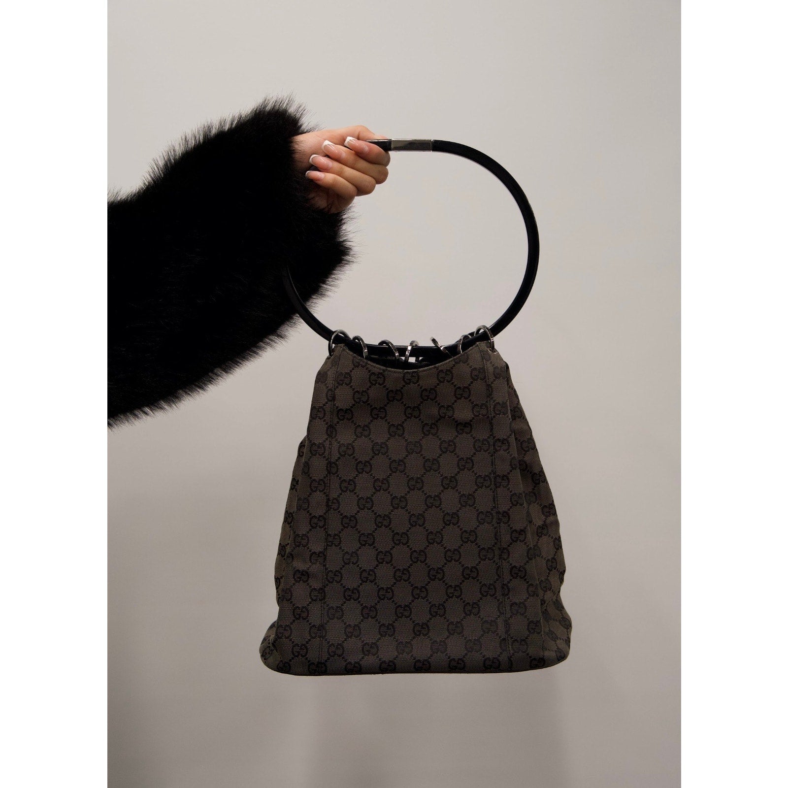 Canvas Ring Bucket Bag by Tom Ford