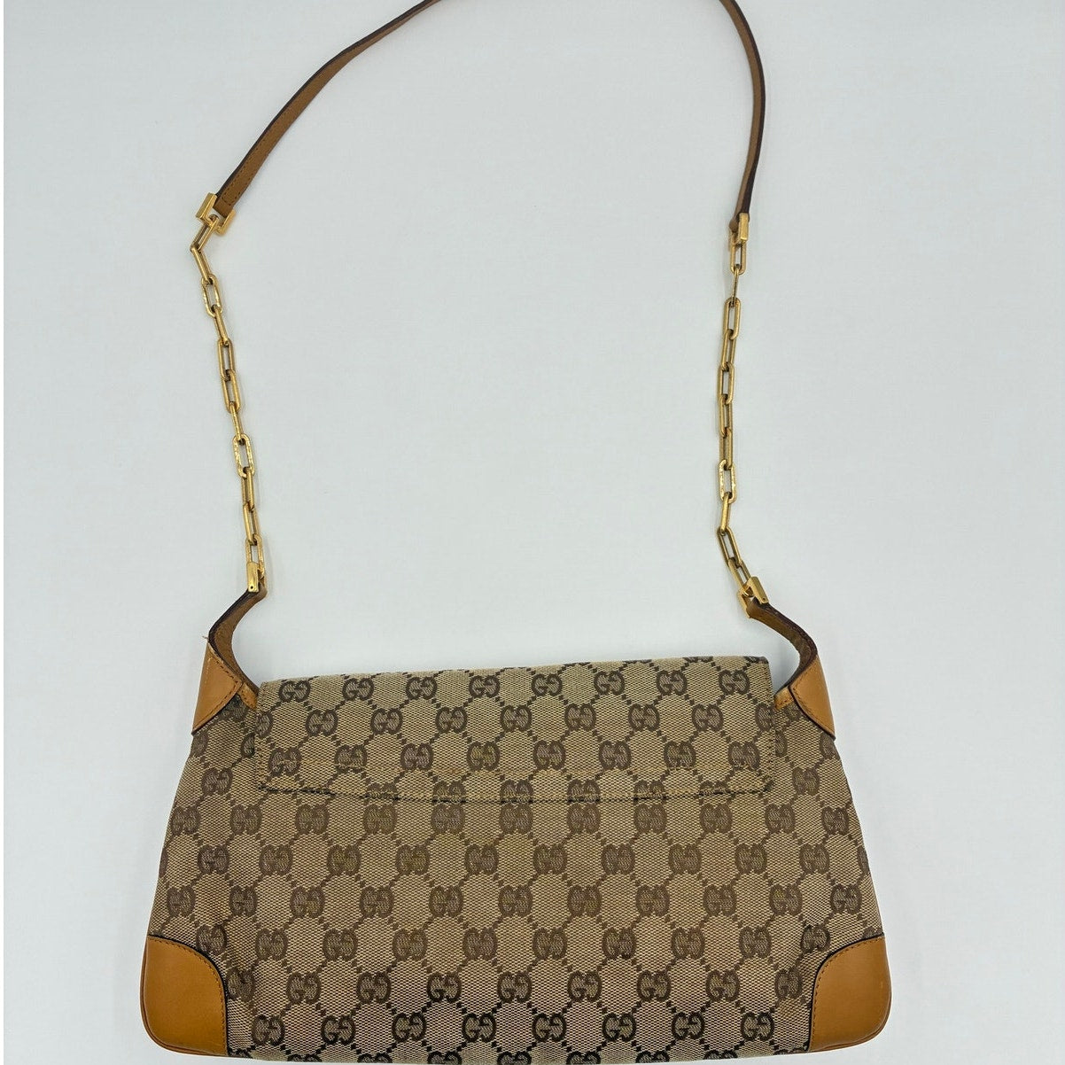 Tom Ford Jackie GG Monogram Tiger Charm Chain Shoulder Bag