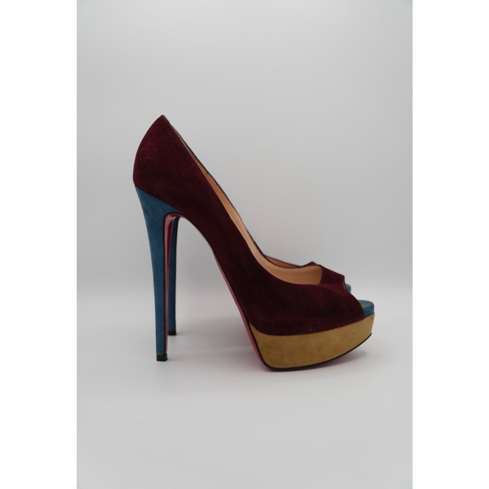 Suede Platform Pumps