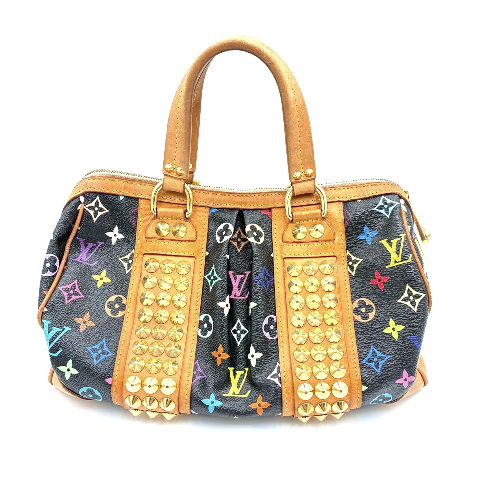 Murakami Multicolor Courtney MM Gold Studs and Strap