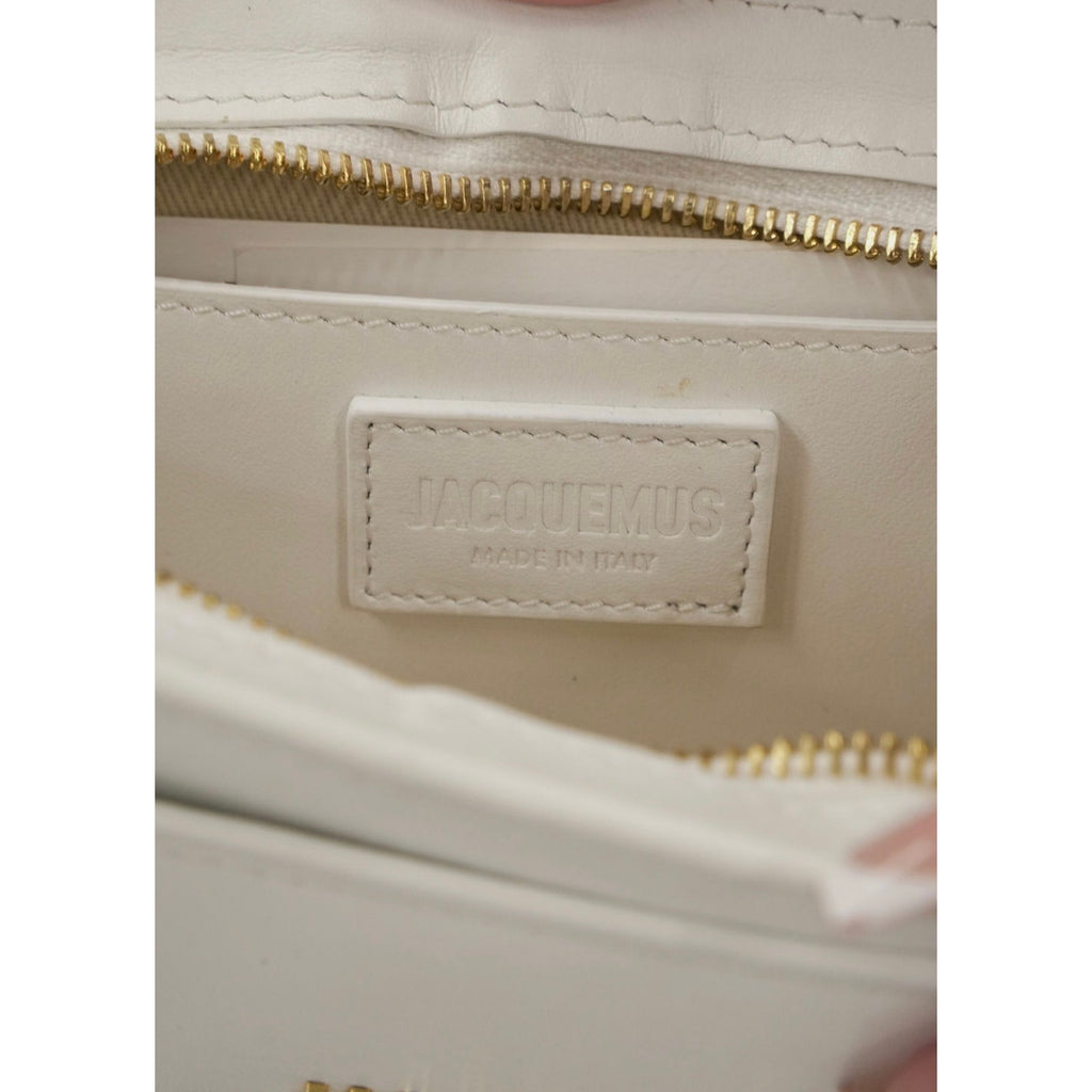 Le Ciuciu Leather White Shoulder Bag