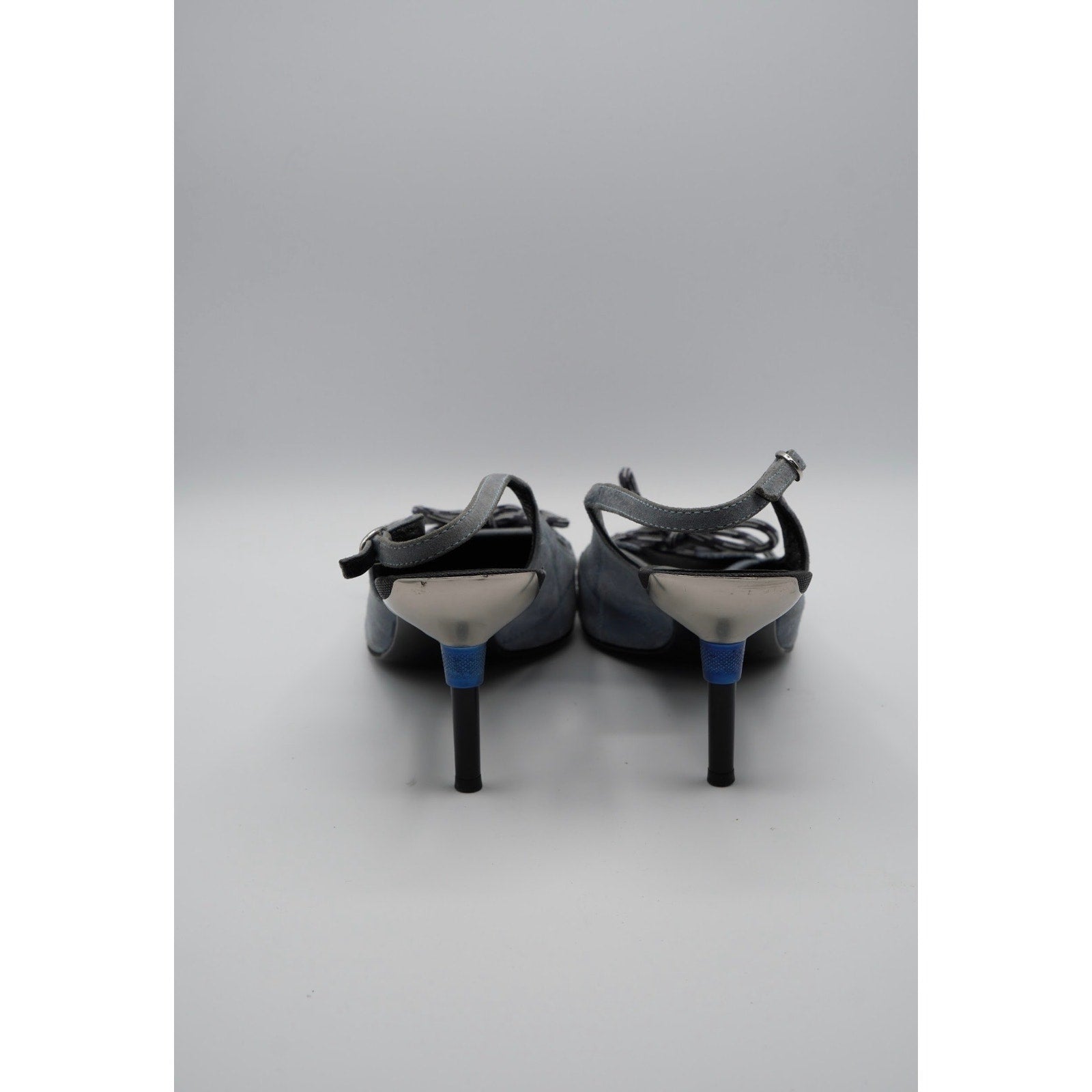 Suede Slingback Pumps