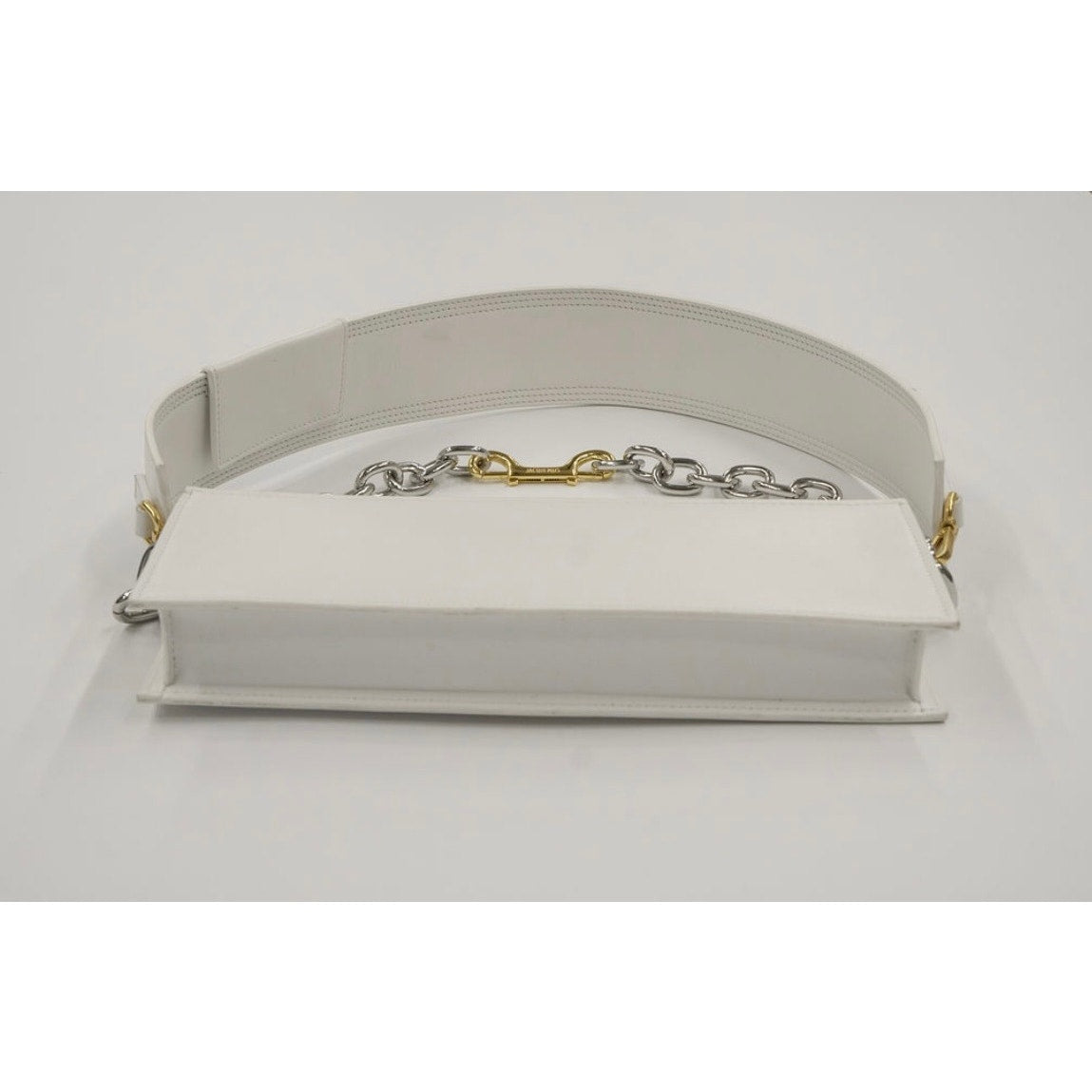 Le Ciuciu Leather White Shoulder Bag