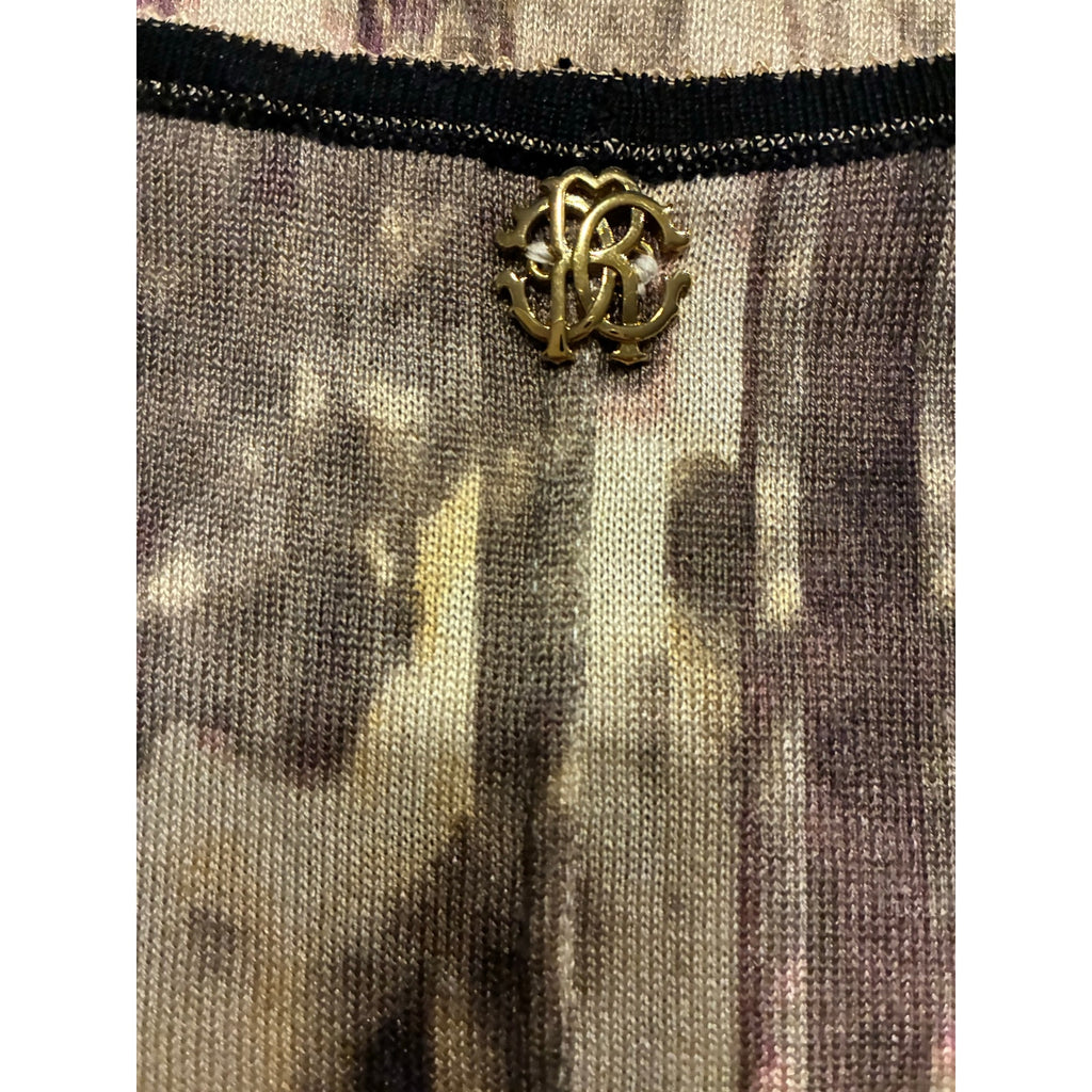 Medium Vintage Cashmere Tiger Print Tank Top