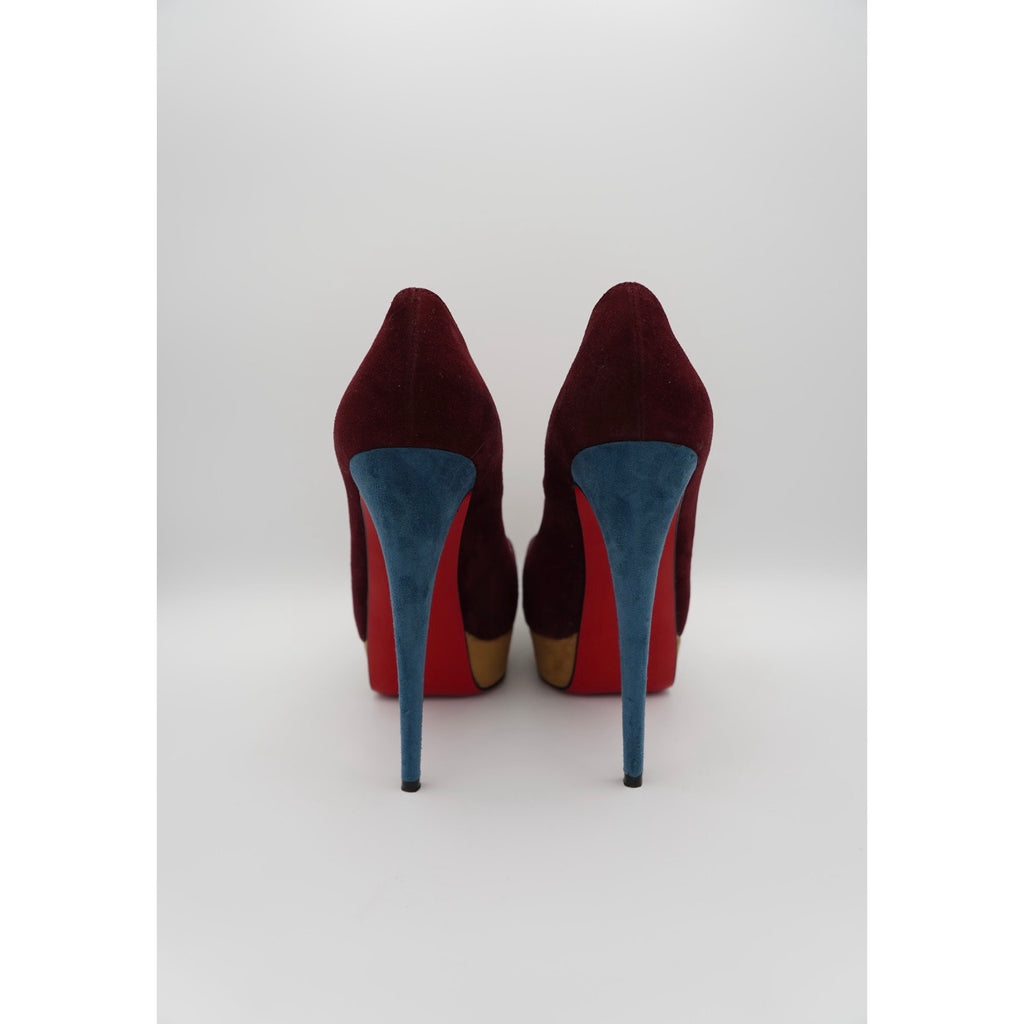 Suede Platform Pumps