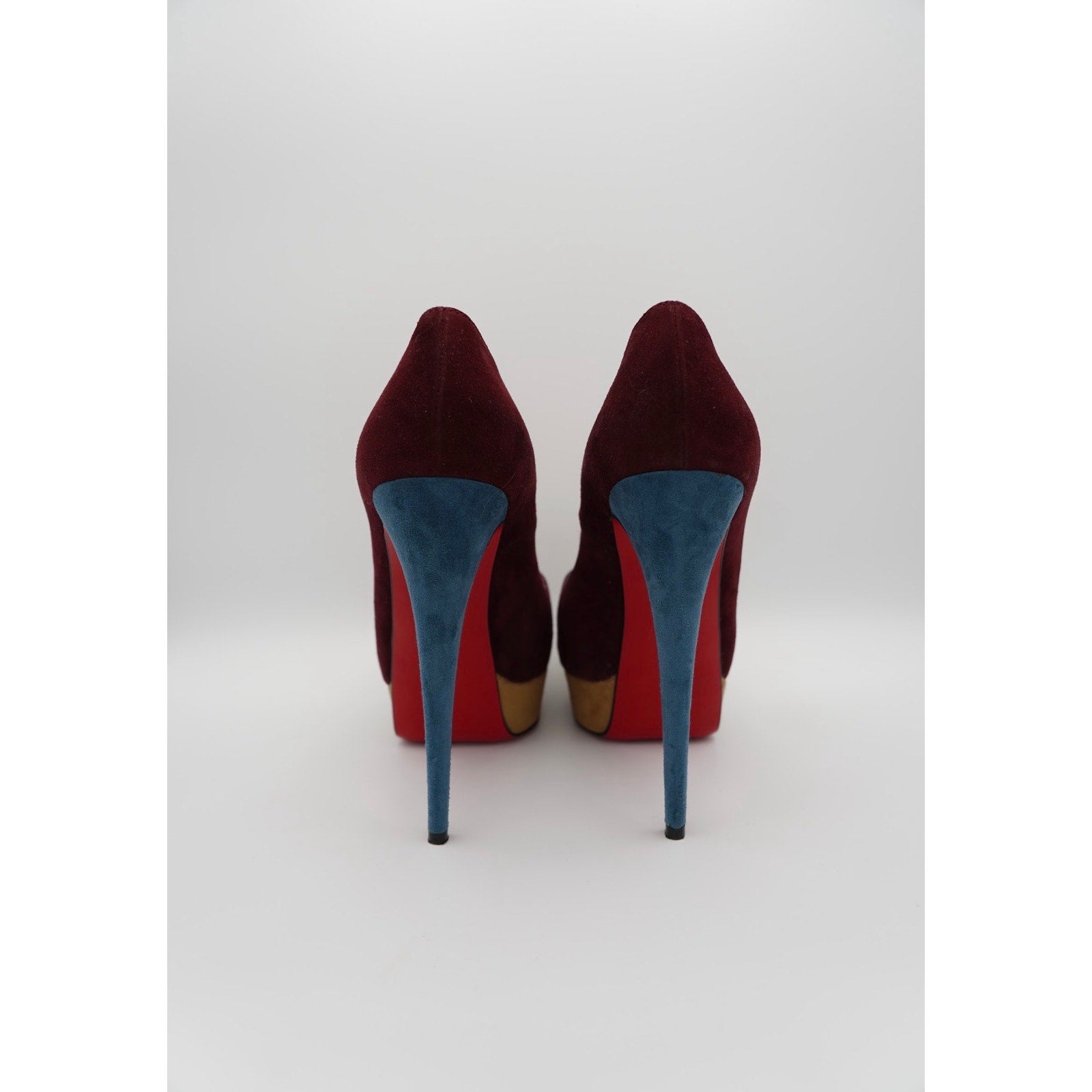 Suede Platform Pumps