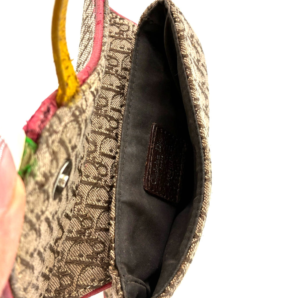 John Galliano 2004 Rasta Trotter Mini Saddle Belt Bag