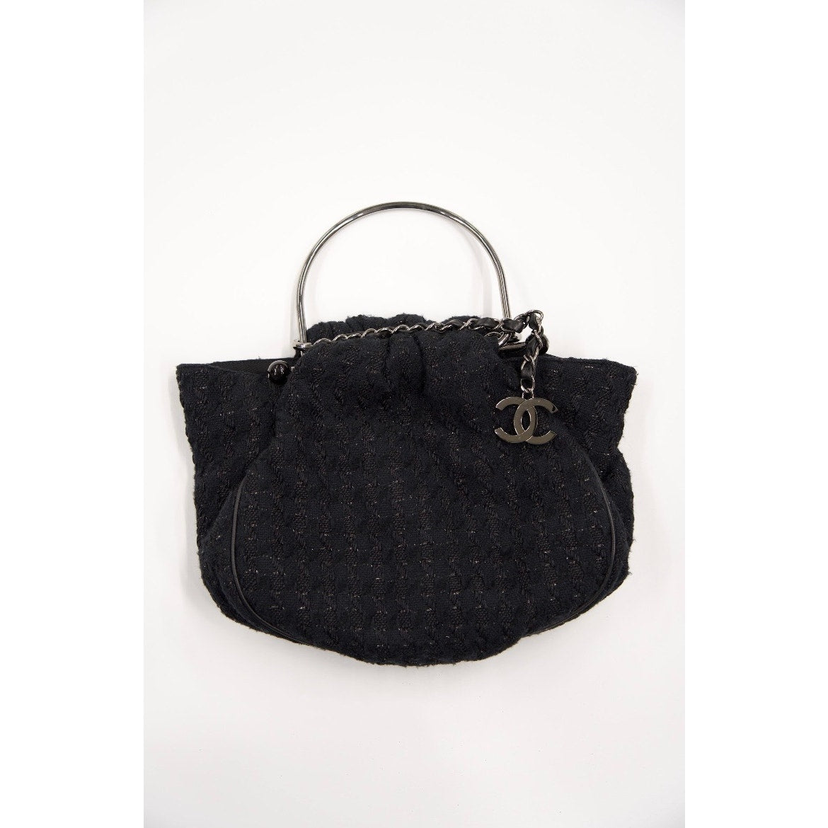 2005 CC Black Tweed Tote Bag