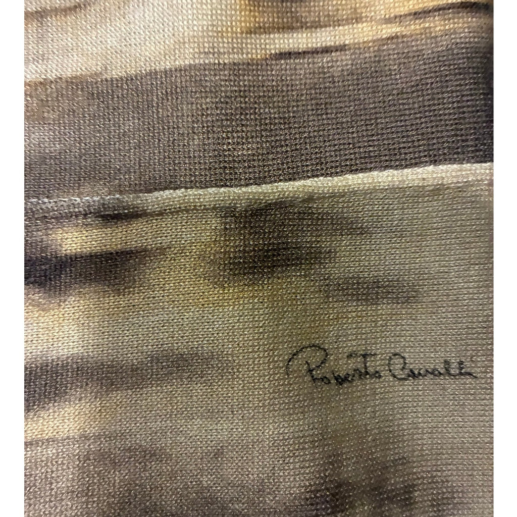 Medium Vintage Cashmere Tiger Print Tank Top