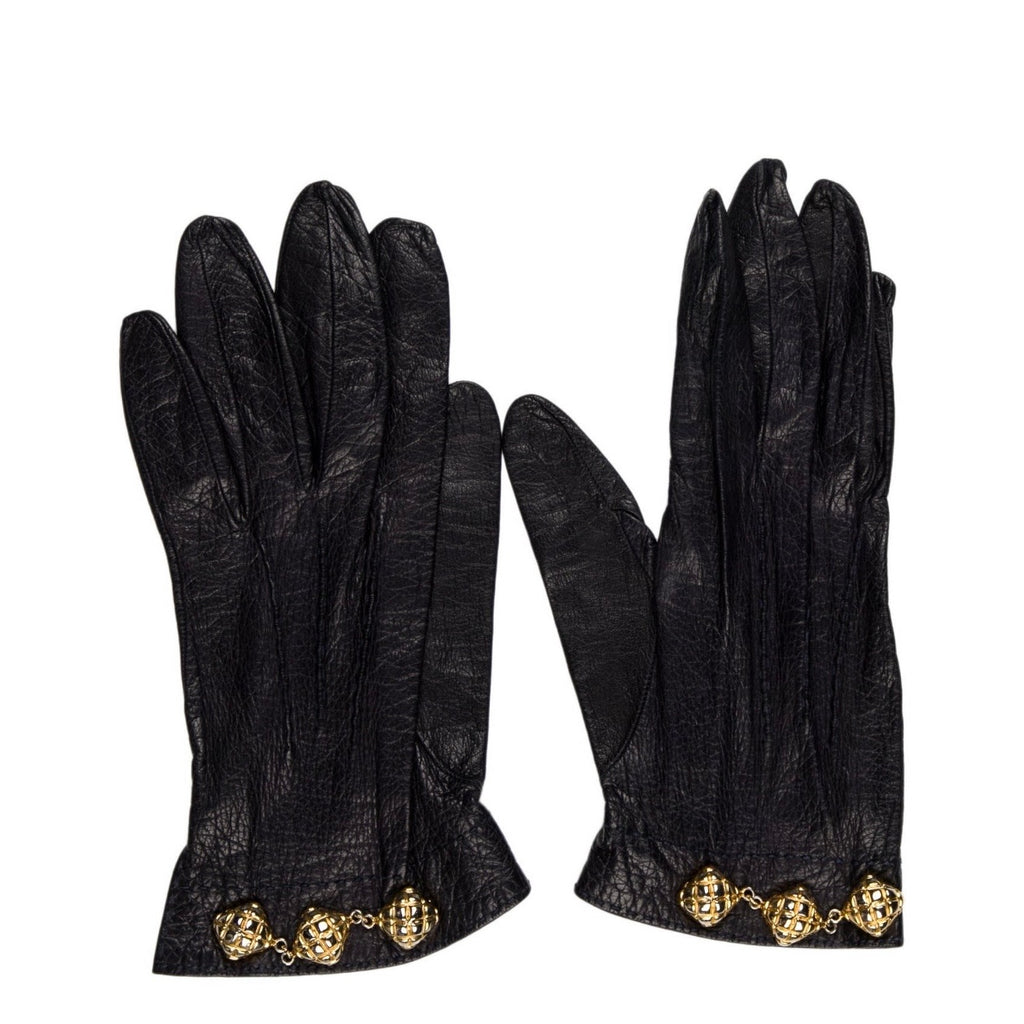 Gloves with Chain Detail