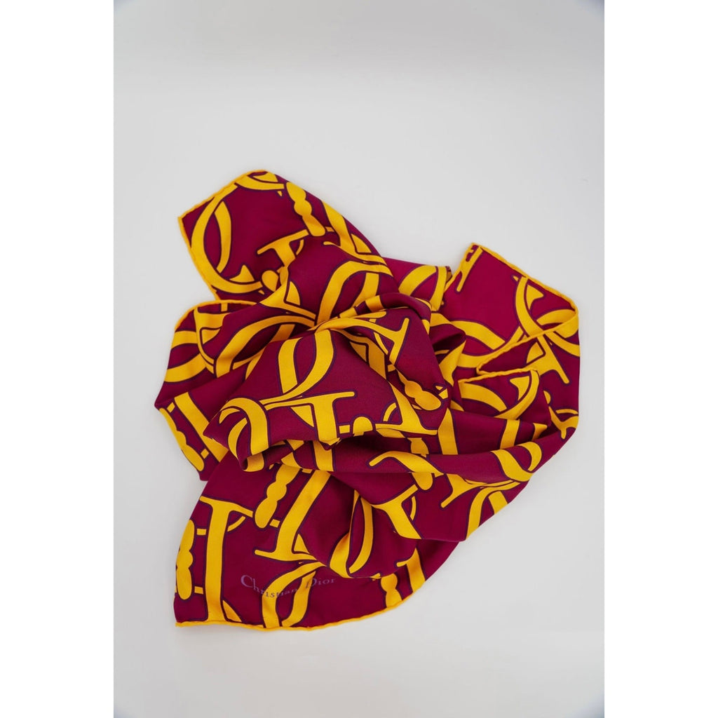 Silk Scarf CD Logo Malice