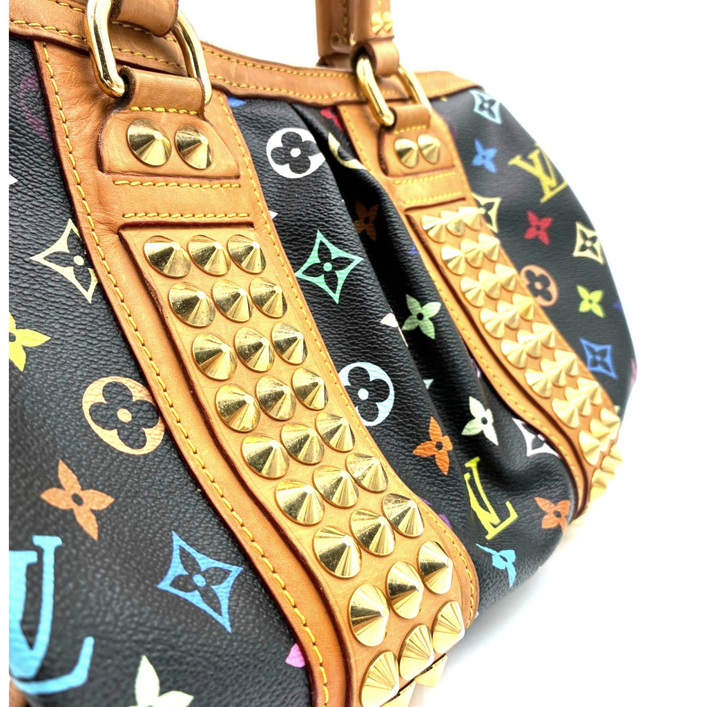 Murakami Multicolor Courtney MM Gold Studs and Strap