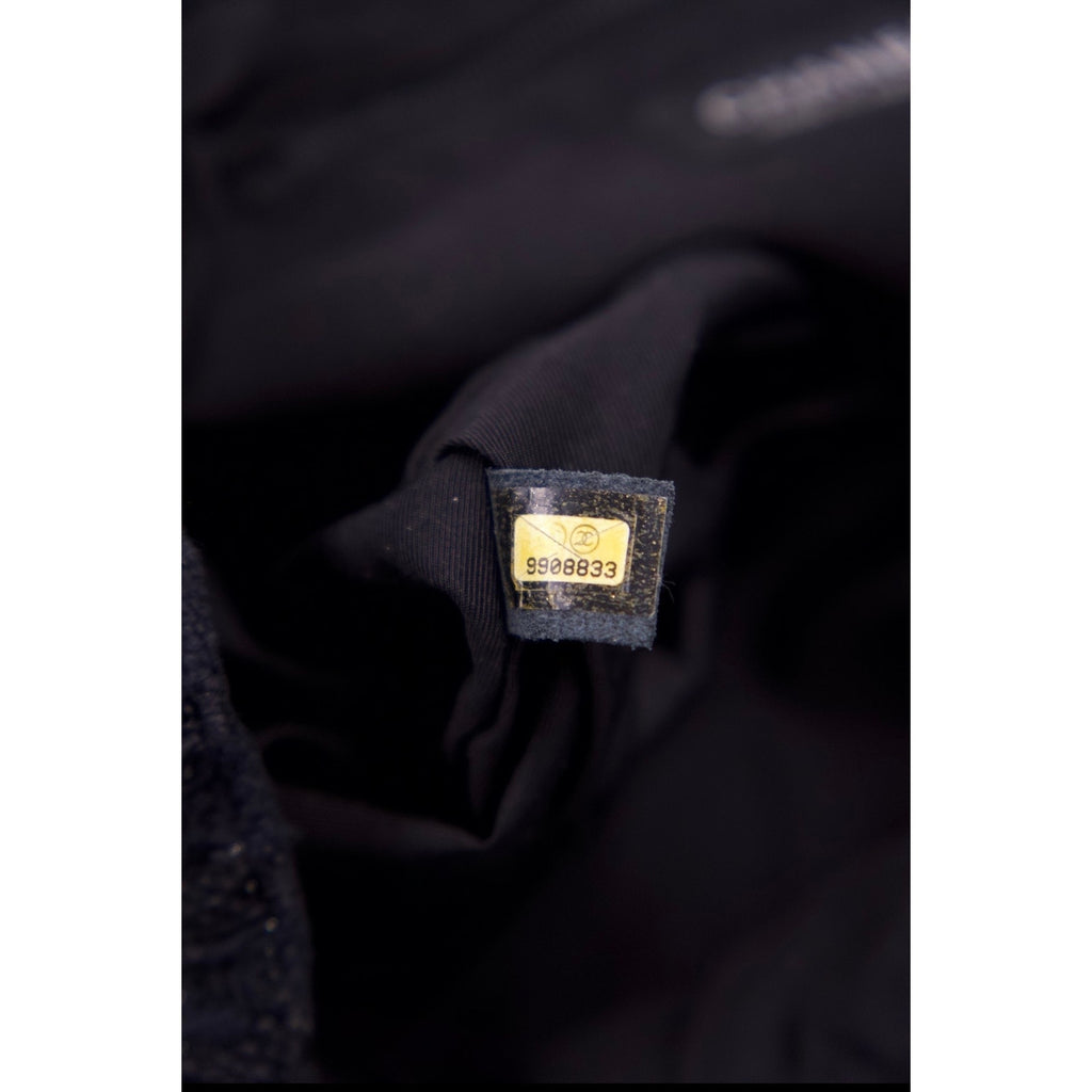 2005 CC Black Tweed Tote Bag