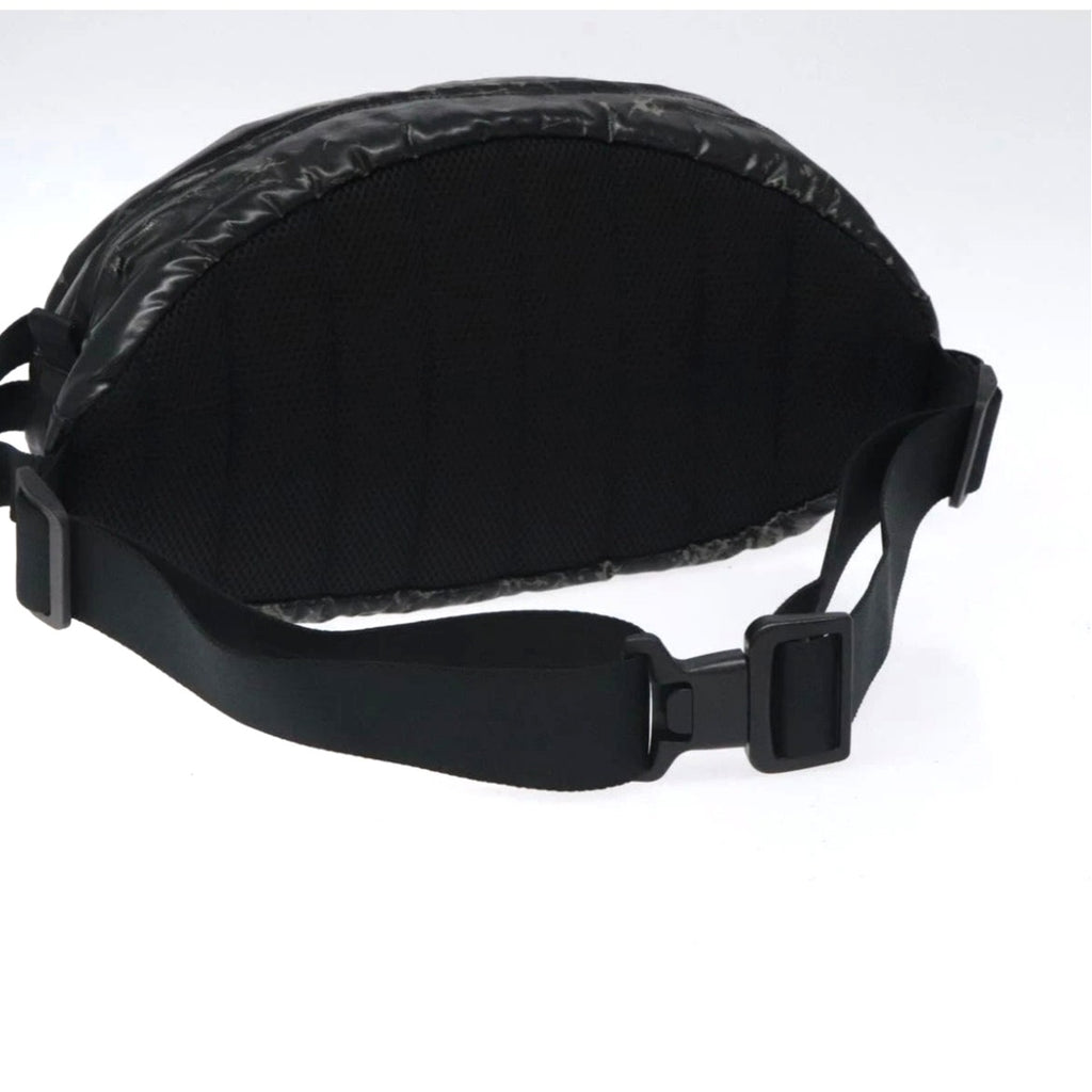 Vintage Black Nylon CC Sport Waist Bag Belt Bag